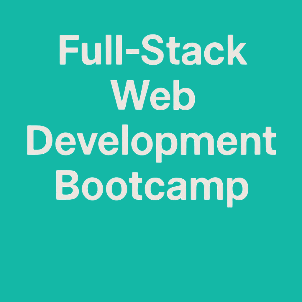 Fullstack Web Development Bootcamp